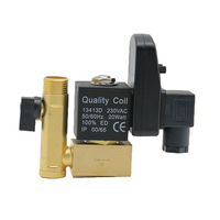 Vanne de vidange automatique pour réservoir de compresseur d'air OEM ODM, minuterie électrique, électrovanne 220V pour la décharge d'air et d'eau