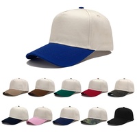 Gorra de Béisbol de Cinco Piezas de Algodón Puro de Color Claro, con Bordado, Parches e Impresión, en Oferta