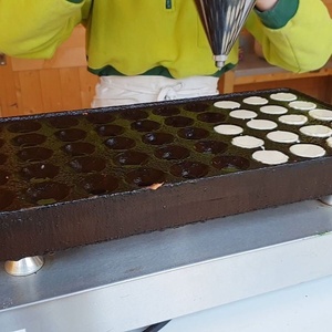 50 Lỗ Poffertjes Máy Làm Bánh Kếp Mini Hà Lan Thương Mại Điện - Product Image 1