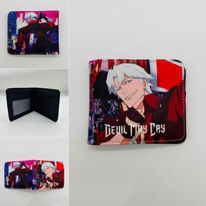 กระเป๋าสตางค์ PU สั้นพิมพ์ลายอนิเมะ <span class=keywords><strong>Devil</strong></span> <span class=keywords><strong>May</strong></span> <span class=keywords><strong>Cry</strong></span> คุณภาพสูง 5 สี พร้อมซิป - Product Image 4