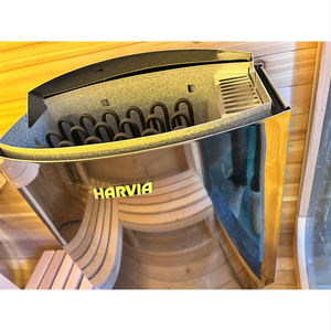 Sauna de Cedro Rojo/Hemlock Moderna de Gran Tamaño Personalizada, Sauna Tradicional de Vapor para Exteriores, Sauna para 6-8 Personas con Panel de Control Remoto - Product Image 6