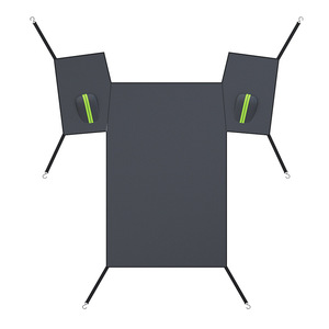 Housse de protection contre la neige pour pare-brise de voiture, tissu Oxford gris foncé, imperméable, protection hivernale pour toutes les voitures - Product Image 3