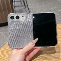 Étui de téléphone de luxe à écran plein, avec paillettes, diamants et strass, pour iPhone Duo, protection antichoc, coque brillante pour iPhone 18 Duo
