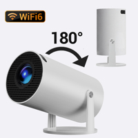 Nouveau mini projecteur Android 11 H713 CPU WiFi 6, home cinéma portable, projecteur vidéo HD 1280x720P avec connectivité smartphone