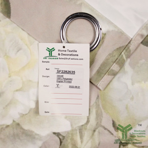 Cortinas de moda de calidad superior de tamaño personalizado cortinas de terciopelo de colores en riel - Product Image 4