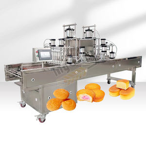 Machine automatique de fabrication de gâteaux au fromage et de pâtisserie, Machine de remplissage de crème pour <span class=keywords><strong>gâteau</strong></span> meilleure vente - Product Image 6