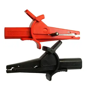 High Current Copper Insulated Safety Type Crocodile Clip CE CATIII 1000V /MAX.32A 4mm Jack Alligator