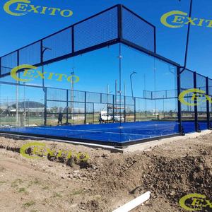 Cancha de Pádel Panorámica Interior/Exterior Exito, Techo Eléctrico + Césped Artificial + Cubiertas y Carpa para Cancha en Venta - Product Image 6