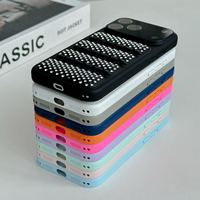 Coque de téléphone tendance anti-chute en TPU à motif écailles de poisson et diamants pour filles, personnalisée en usine, pour iPhone 18 17 16 15 Pro Max 17E