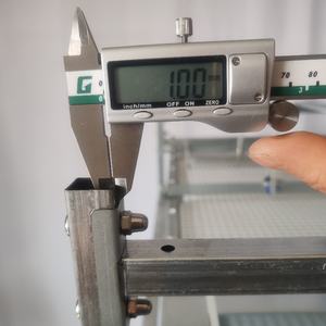 Vasche da riproduzione per topi zincate per gabbia di topi e topi utilizzare forniture per animali di piccole dimensioni per gabbie per roditori da laboratorio - Product Image 2