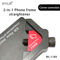 WYLIE WL-118V Correcteur de cadre 2-en-1 sans perte pour la réparation des cadres pliés d'iPhone et d'iPad
