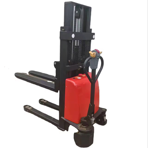 Carretilla elevadora eléctrica, camión elevador de contrapeso delantero, grúas de contenedores de 1,2 toneladas, apilador de paletas para altura de elevación de 3,5 m - Product Image 5