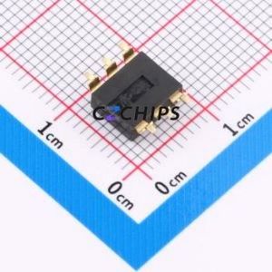 EDS03SGRNTR04Q DIP Switch Switch Single Pole Single Throw 3 2.54mm 25mA - Product Image 2