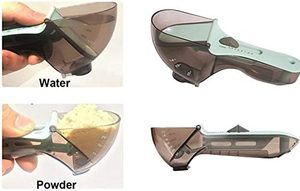Quy mô nhựa đo <span class=keywords><strong>cup</strong></span> bếp biện pháp tiện ích Scoop có thể điều chỉnh Đo thìa - Product Image 4