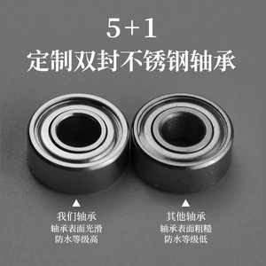 Carrete de pesca de aleación de aluminio, carrete de pesca de metal para cebo artificial con mango de carbono y perilla roja - Product Image 5