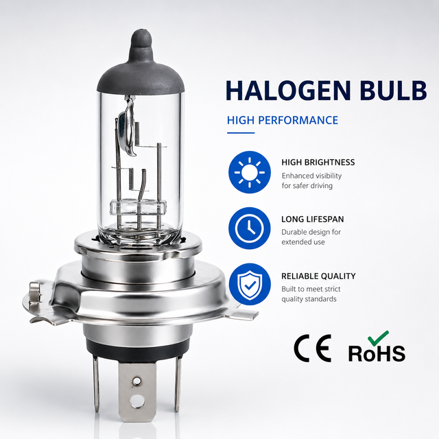 Motorcycle Accessories Motorcycle Headlight H4(9003/HB2) 12V35/35W P43T CE RoHS Certified Manufacturer