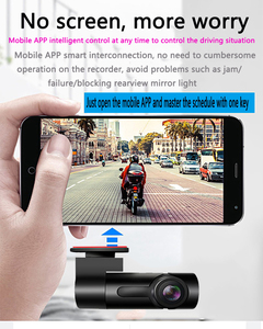 Mini 1080P Full HD xe hộp đen Dash máy ảnh Xe <span class=keywords><strong>DVR</strong></span> với wifi <span class=keywords><strong>130</strong></span> Độ góc rộng điện thoại di động kết nối - Product Image 4