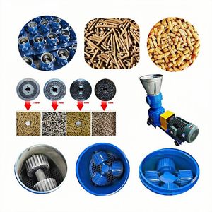 <span class=keywords><strong>Presse</strong></span> <span class=keywords><strong>à</strong></span> granulés <span class=keywords><strong>à</strong></span> matrice plate <span class=keywords><strong>à</strong></span> vendre – Moulin <span class=keywords><strong>à</strong></span> granulés de biomasse, de sciure de bois, de paille et de bagasse, idéal pour l'élevage des animaux de compagnie - Product Image 3