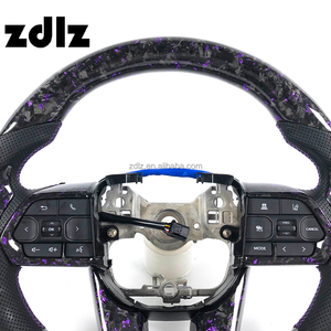 Volante de Fibra de Carbono Forjado Personalizado en Color Morado para <span class=keywords><strong>Toyota</strong></span> <span class=keywords><strong>GR</strong></span> <span class=keywords><strong>Land</strong></span> <span class=keywords><strong>Cruiser</strong></span> LC200 LC300 Hilux 2020 2021 2022 <span class=keywords><strong>2023</strong></span> 2024 - Product Image 4