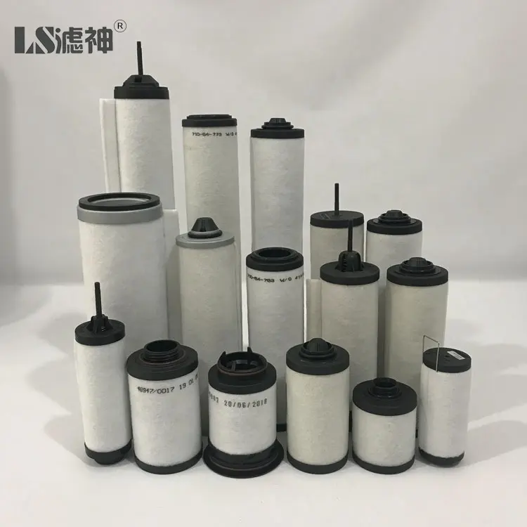 식품 포장 기계 특수 유리 섬유 진공 펌프 필터 0532140157