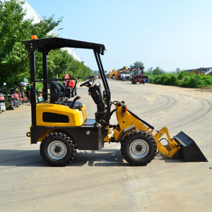 รถตักไฟฟ้าขนาดเล็ก ยี่ห้อเฮราคลีส รุ่น H160E ขับเคลื่อน 4 ล้อ สำหรับงานก่อสร้างและฟาร์ม จากประเทศจีน - Product Image 4