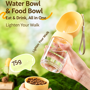 Portable <b>Dog</b> Water <b>Bottle</b> Cup - Foldable Outdoor Pet <b>Drinking</b> Dispenser - Product Image 6