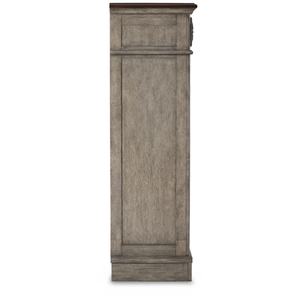 Commode en bois gris rétro minimaliste, gain de place, rangement pour salon, ensemble de décoration pour chambre à coucher - Product Image 4