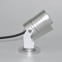 Spot de jardin LED résistant aux intempéries et aux intempéries, corps en aluminium, alimentation CC, indice IP65 pour patio, ambiance extérieure, paysage