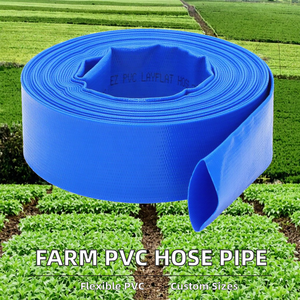 ผู้จัดจำหน่ายส่ง ยี่ห้อยูหนาน มาตรฐาน ISO ท่อพีวีซีแบบแบนสำหรับระบบชลประทานในฟาร์ม ขนาด 2 นิ้ว 3 นิ้ว 4 นิ้ว ปรับแต่งได้ - Product Image 2