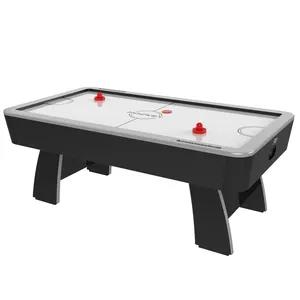 JX672 Most Popular Engineered Wood Electric Air Powered Air Hockey Table Game Hockey 7ft