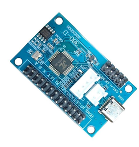 โรงงานผลิตบอร์ด USB DIY แบบไม่มีดีเลย์ สำหรับพีซี/4/3 ใช้กับคอนโทรลเลอร์เกมแพด <span class=keywords><strong>Android</strong></span> เกมอาร์เคดแบบหยอดเหรียญ วัสดุพลาสติก - Product Image 4