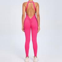 Nouvelle Combinaison de Sport pour Femme – Justaucorps Sexy Dos Nu pour Yoga et Fitness