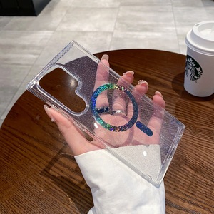 En vrac en gros carré paillettes clair sans fil charge housse de téléphone portable pour Samsung Note 10 S21 S22 S23 Ultra <span class=keywords><strong>S20fe</strong></span> - Product Image 3