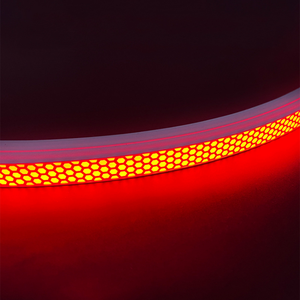 Tira de Luz LED de Neón Flexible Antideslumbrante de 16x16 mm, DC24V 3000K, Silicona, IP65, Resistente al Agua - Product Image 2