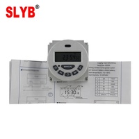 Interruptor de Control de Tiempo Semanal Programable Automático Digital LCD de 12V/110V/220V, Temporizador L701 con Batería de 16A