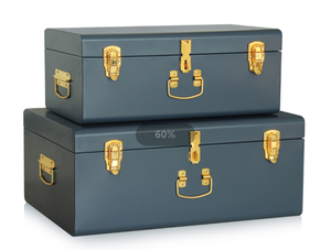 El hogar <span class=keywords><strong>de</strong></span> Metal <span class=keywords><strong>de</strong></span> almacenamiento tronco recubierto con polvo para organización con cerradura - Product Image 3