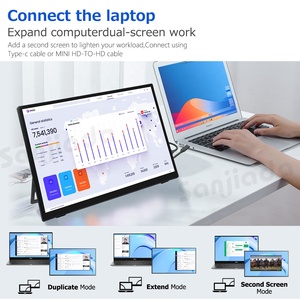 Écran de jeu portable de 16 pouces 2,5K 144Hz pour Switch PS5 Xbox 100% sRGB 2560*1600 Moniteur portable pour ordinateur portable - Product Image 4