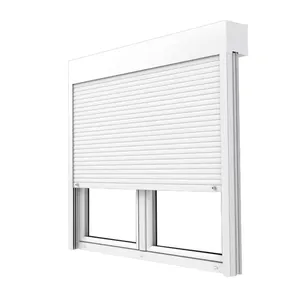 High standard Reinforced type Anti-hurricane and anti- thief roller shutter door aluminium garage door for villa