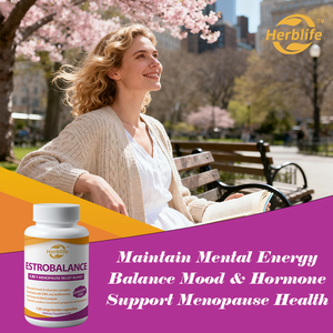 Suplementos para la Menopausia OEM para Mujeres, DIM con Isoflavonas de Soya, Trébol Rojo, Vitamina D3 y Pimienta Negra para el Apoyo del Equilibrio Hormonal - Product Image 2
