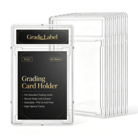 Vente directe usine – Protège-cartes de sport TCG en plastique haute transparence pour cartes gradées – Support de cartes pour collection de cartes à échanger