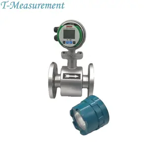 Medidor magnético TEM82E, caudalímetro sanitario, caudalímetro magnético, caudalímetro electromagnético integrado de alta presión