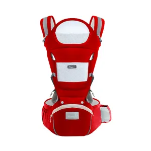 Baby Infant Holder Kangaroo Hip Seat Carrier Bag Breathable Ergonomic Newborn Backpack Adjustable Sling Baby Wrap Carrier