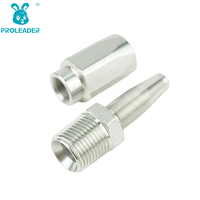 15618-R5 Raccord d'adaptation hydraulique rotatif forgé NPT mâle 1/2 en zinc galvanisé de haute qualité, réutilisable, pour tuyau d'air, certifié ISO 9001