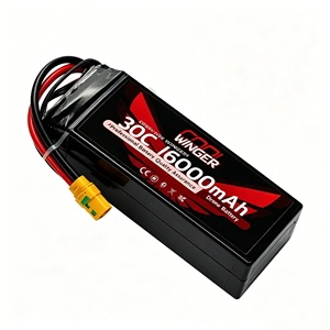 Pack de batteries Li-ion LCO/LIVH JAHORN 16000mAh 8S1P 30.8V 30C 492.8Wh pour drone FPV, durée de vie 1000 cycles, -40°C ℃ ~60 ℃   Large plage de température - Product Image 3