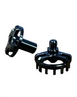 Pièces usinées CNC personnalisées, tolérance de 0,01 mm, fraisage de précision, boîtier de moteur en aluminium 6061 et acier inoxydable pour l'usinage