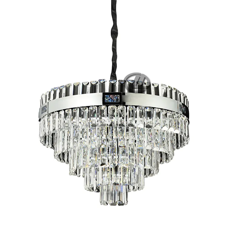 Modern Indoor Large Iron Crystal led Decoration Chandeliers & Pendant Lights Luxury for Home Kitchen Bathroom
