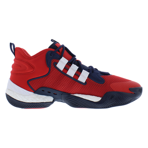 Zapatillas de Baloncesto Deportivas Unisex SM BYW Select, Rojas, Blancas y Azul Marino, con Parte Superior de Malla y Cierre de Cordones para una Tecnología y Comodidad Superior - Product Image 2