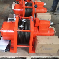 Cabrestante de aire neumático de 500kg, motor neumático de tipo paleta como fuerza de conducción