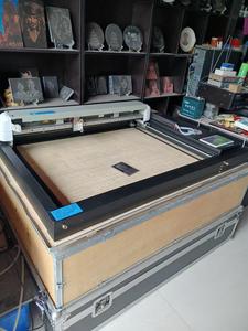 Machine de gravure sur pierre 600 mm pour granit 200 W 220 V, haute précision, composants de moteur à noyau blanc - Product Image 3