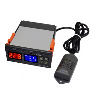 Controlador de Termostato Digital Xuner-02 para Incubadora, Reptiles, Invernadero, Acuicultura, Personalizable, ABS, OEM, Temperatura y Humedad - Product Image 1